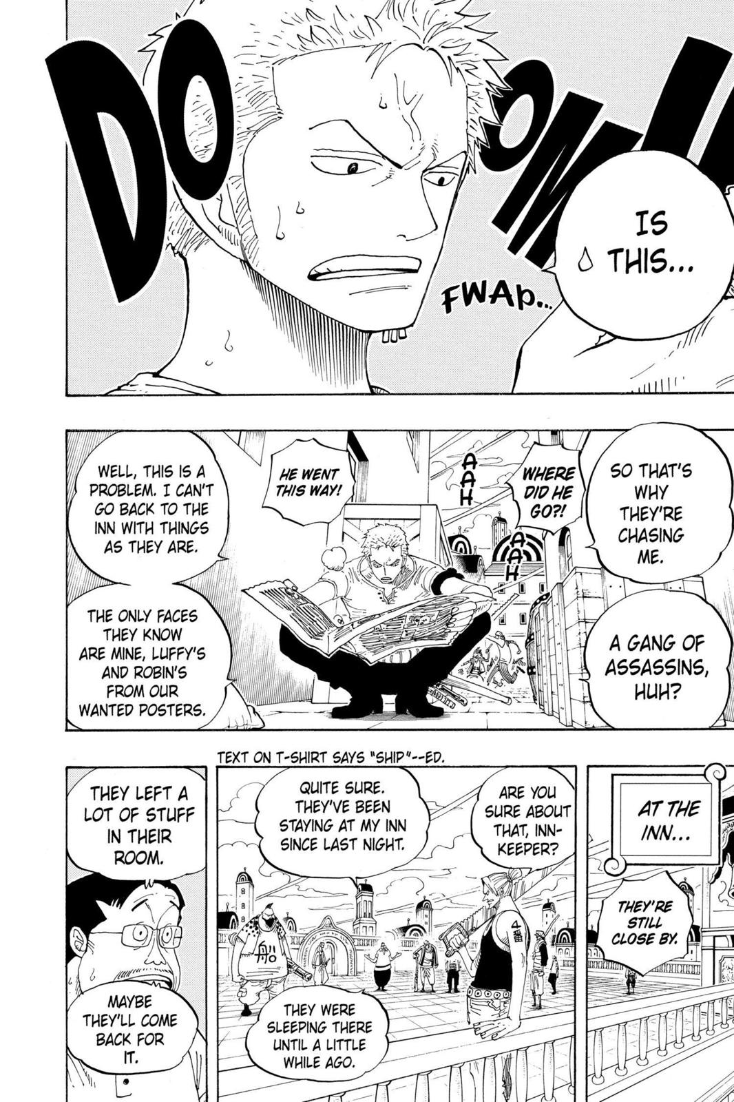 One Piece Manga Manga Chapter - 340 - image 6