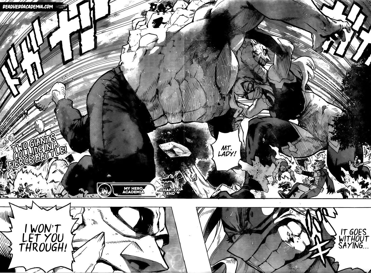 My Hero Academia Manga Manga Chapter - 277 - image 17