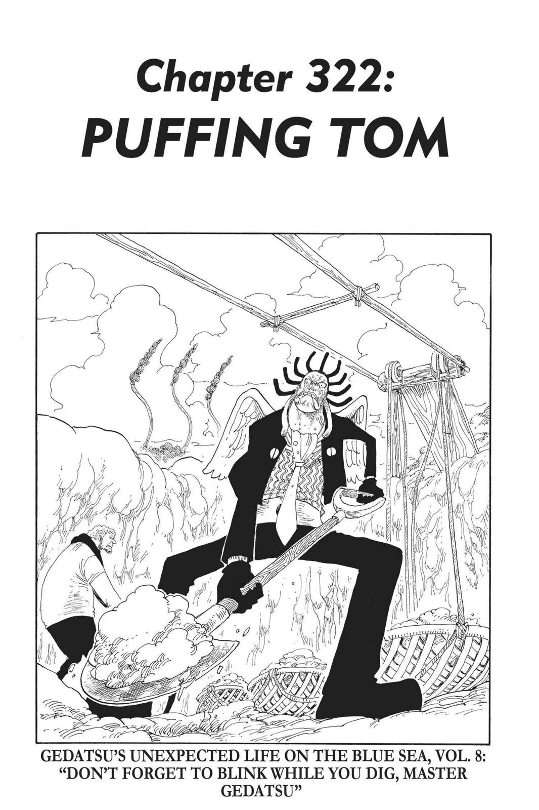 One Piece Manga Manga Chapter - 322 - image 1