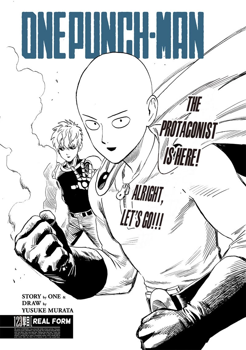 One Punch Man Manga Manga Chapter - 123 - image 1