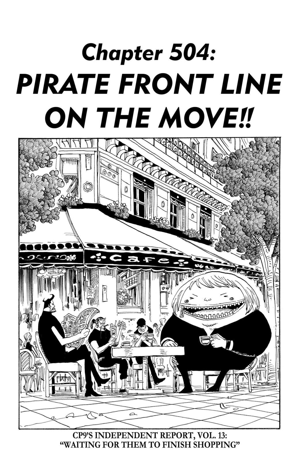 One Piece Manga Manga Chapter - 504 - image 1