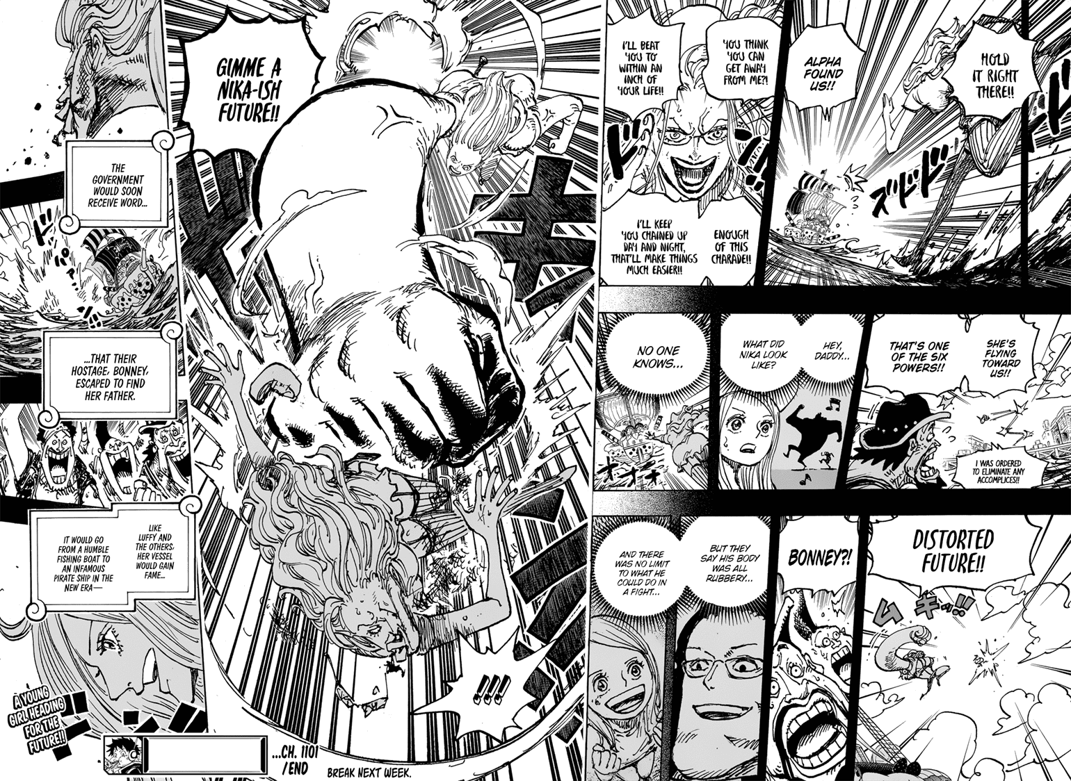 One Piece Manga Manga Chapter - 1101 - image 17