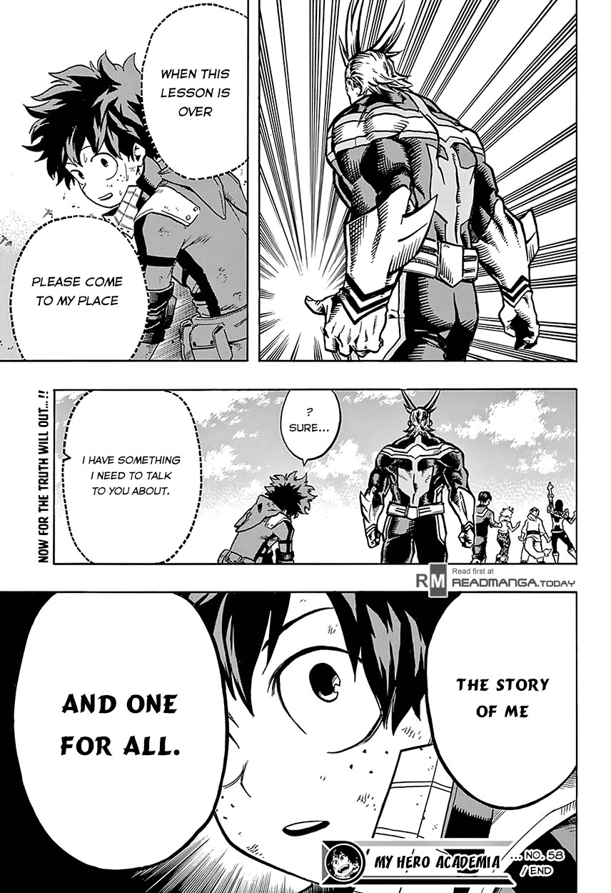 My Hero Academia Manga Manga Chapter - 58 - image 23