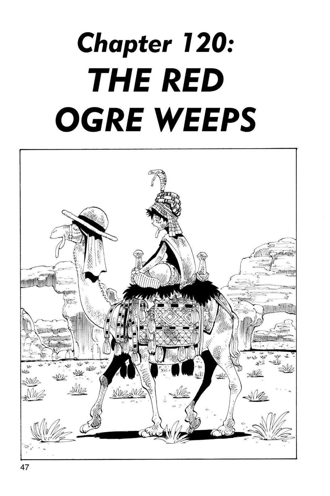 One Piece Manga Manga Chapter - 120 - image 1