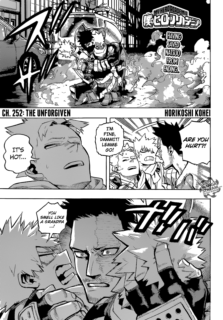 My Hero Academia Manga Manga Chapter - 252 - image 1
