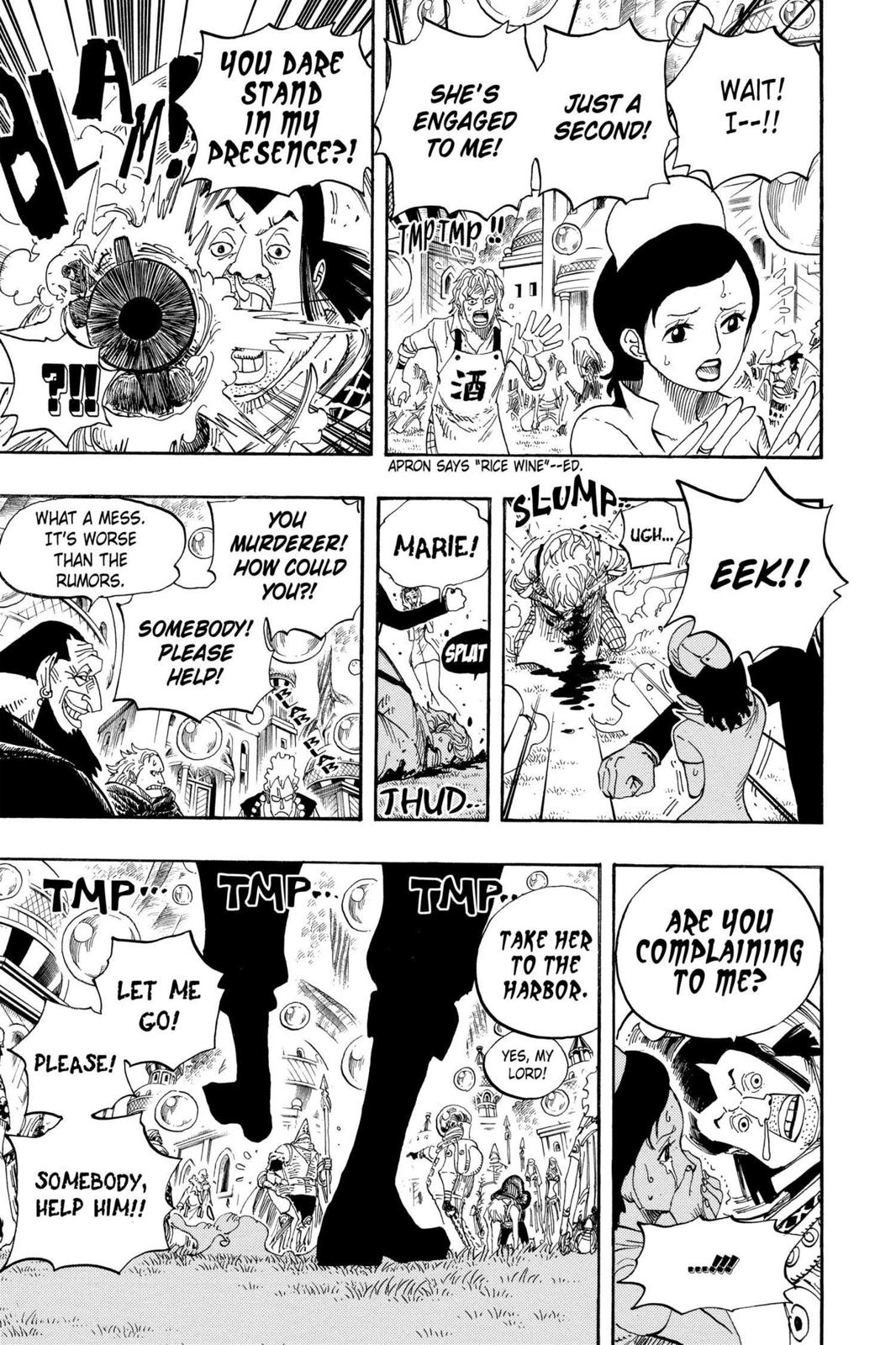 One Piece Manga Manga Chapter - 499 - image 12