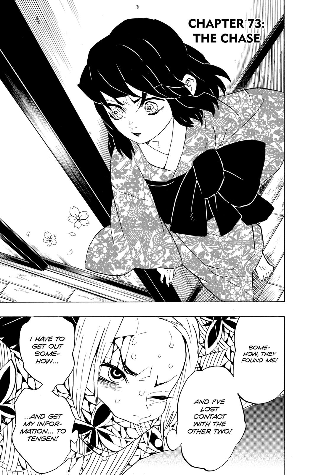 Demon Slayer Manga Manga Chapter - 73 - image 1