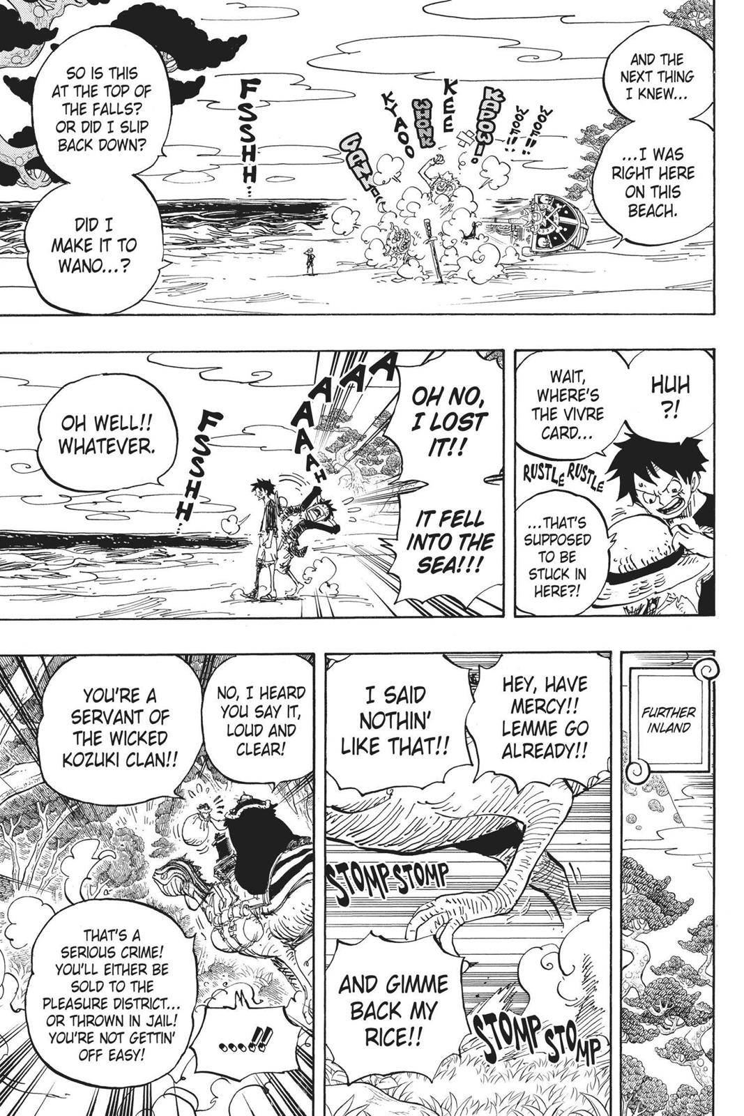 One Piece Manga Manga Chapter - 911 - image 12