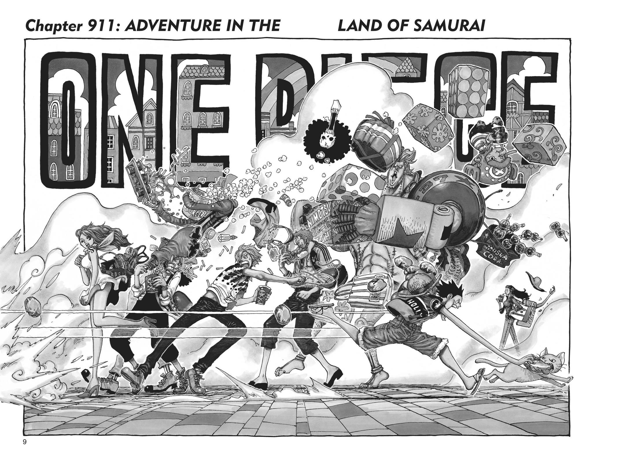 One Piece Manga Manga Chapter - 911 - image 8