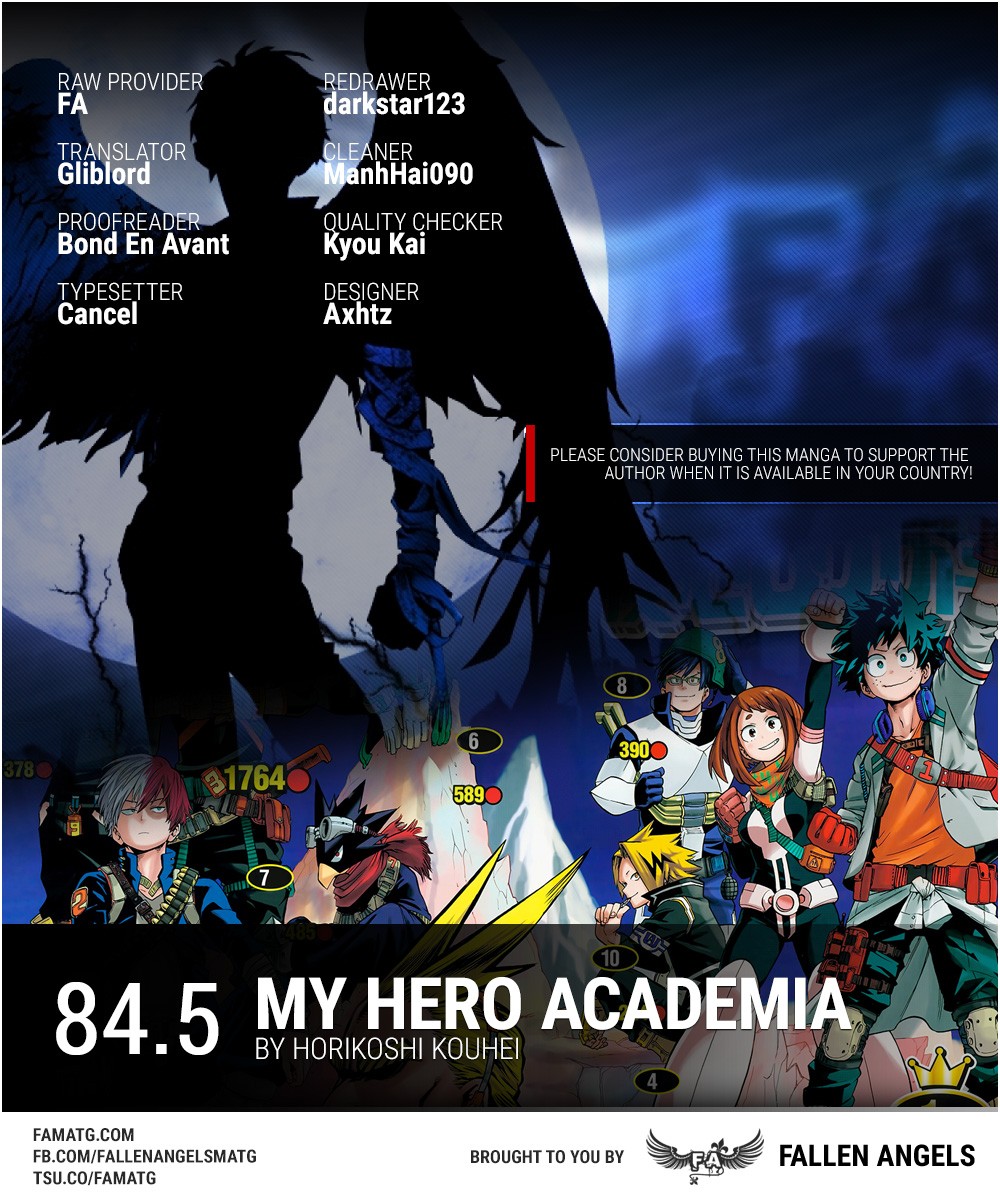 My Hero Academia Manga Manga Chapter - 84 - image 1