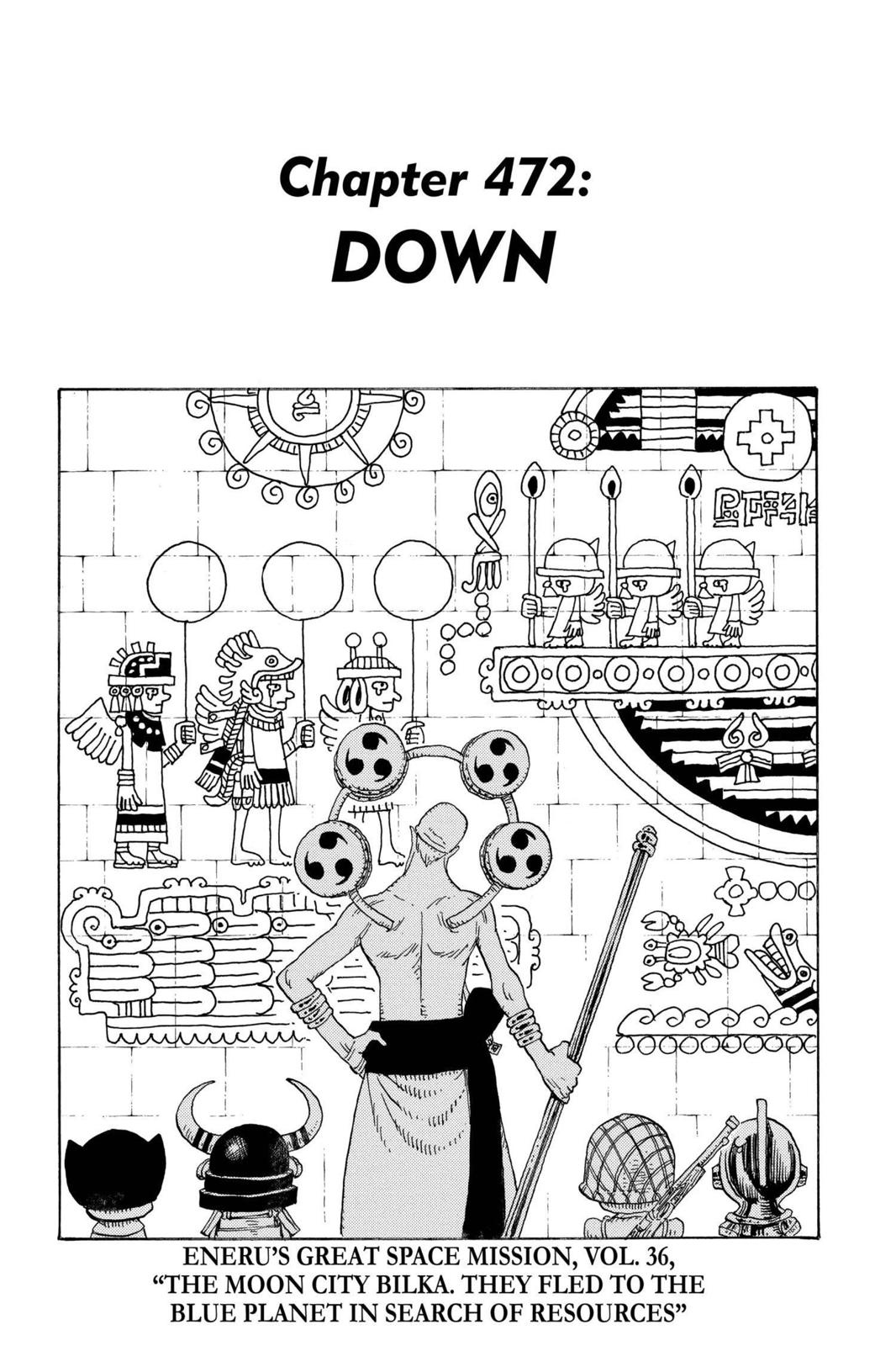One Piece Manga Manga Chapter - 472 - image 1