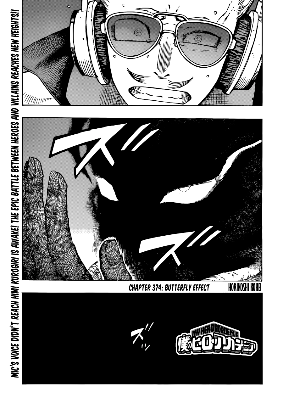 My Hero Academia Manga Manga Chapter - 374 - image 1