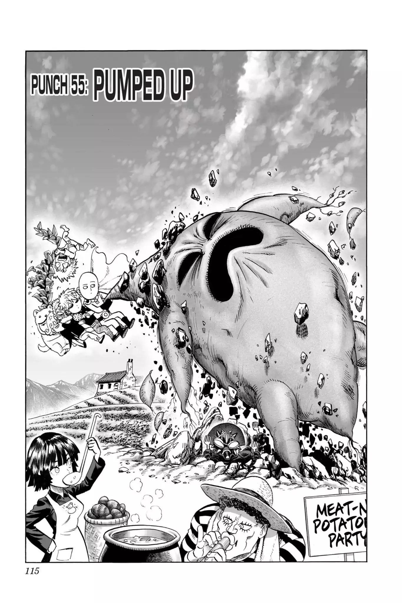 One Punch Man Manga Manga Chapter - 55 - image 1
