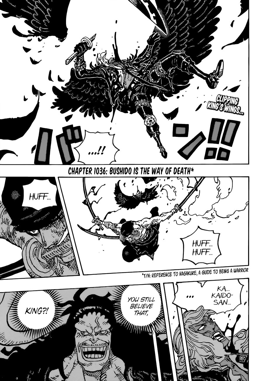 One Piece Manga Manga Chapter - 1036 - image 4