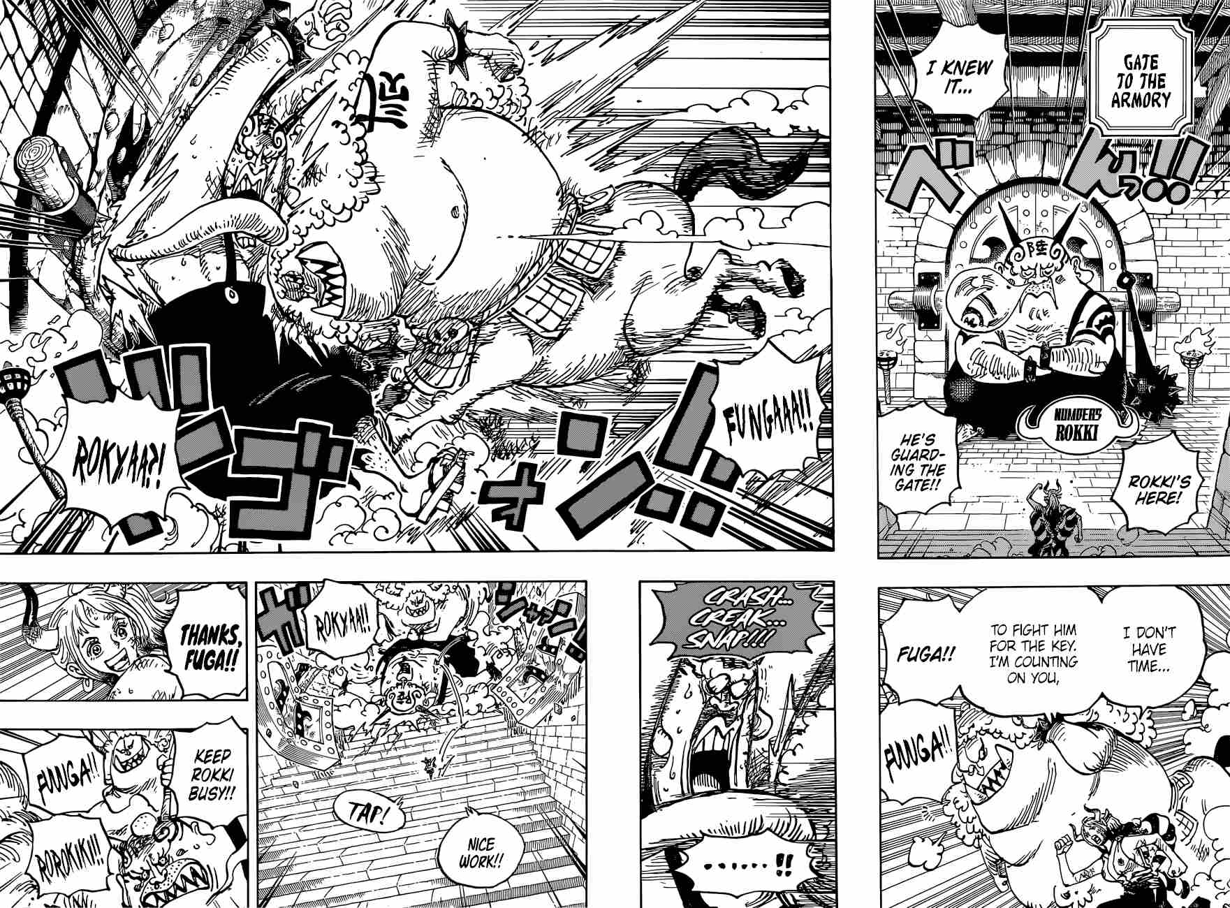 One Piece Manga Manga Chapter - 1036 - image 9