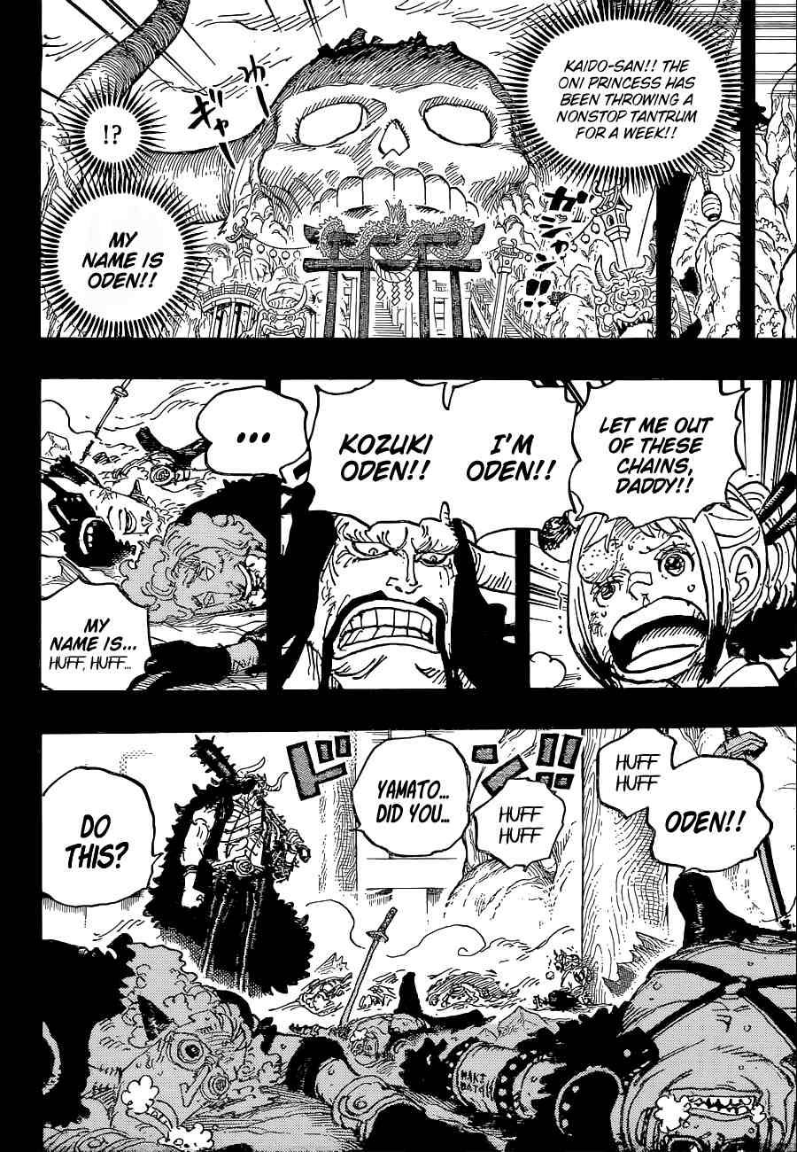 One Piece Manga Manga Chapter - 1024 - image 11