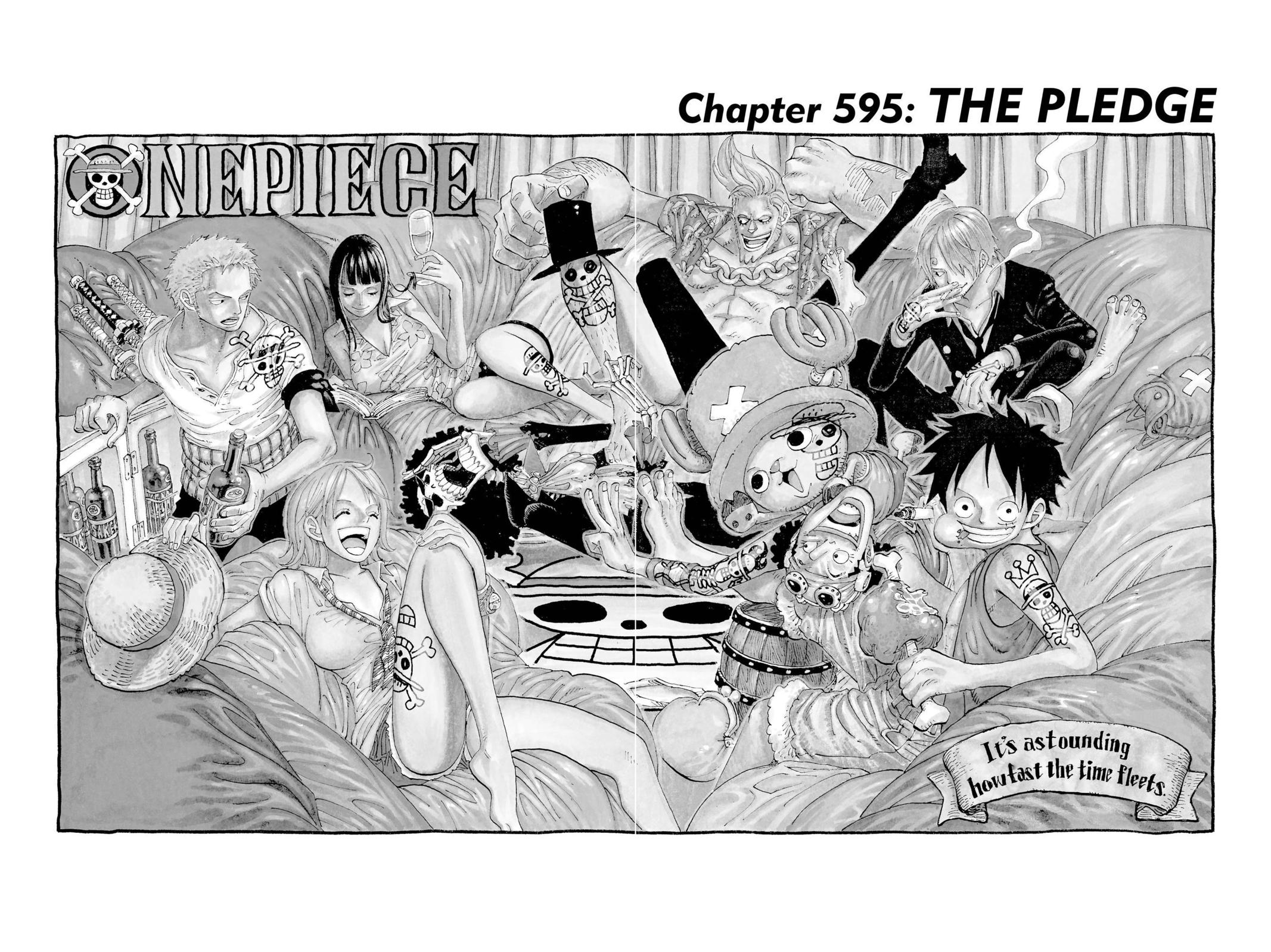 One Piece Manga Manga Chapter - 595 - image 8