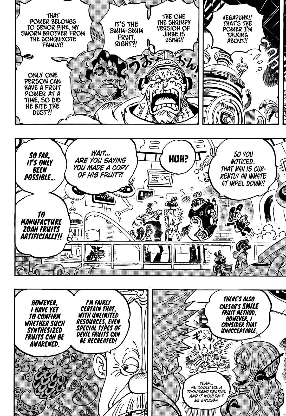 One Piece Manga Manga Chapter - 1070 - image 8
