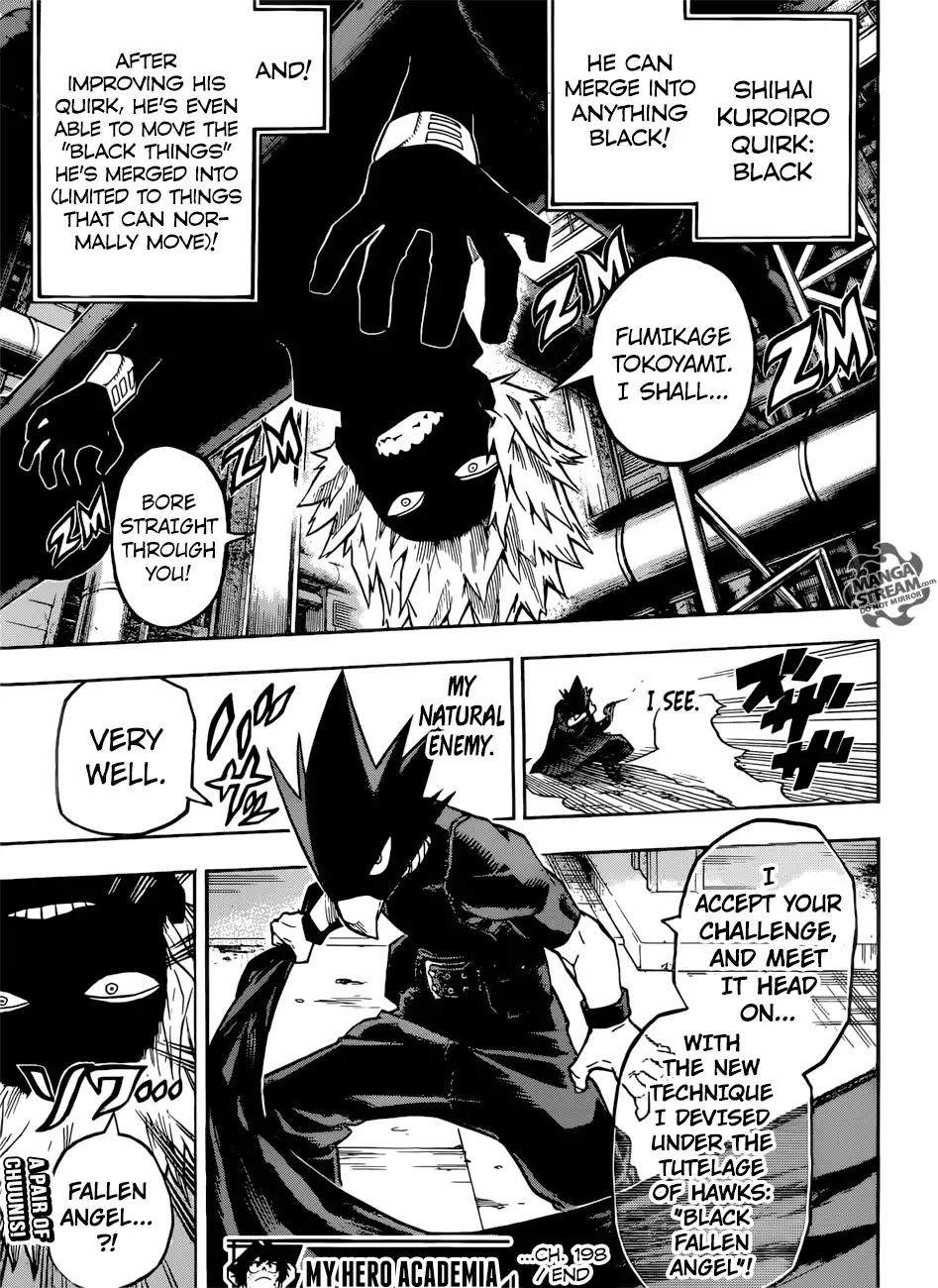 My Hero Academia Manga Manga Chapter - 198 - image 14