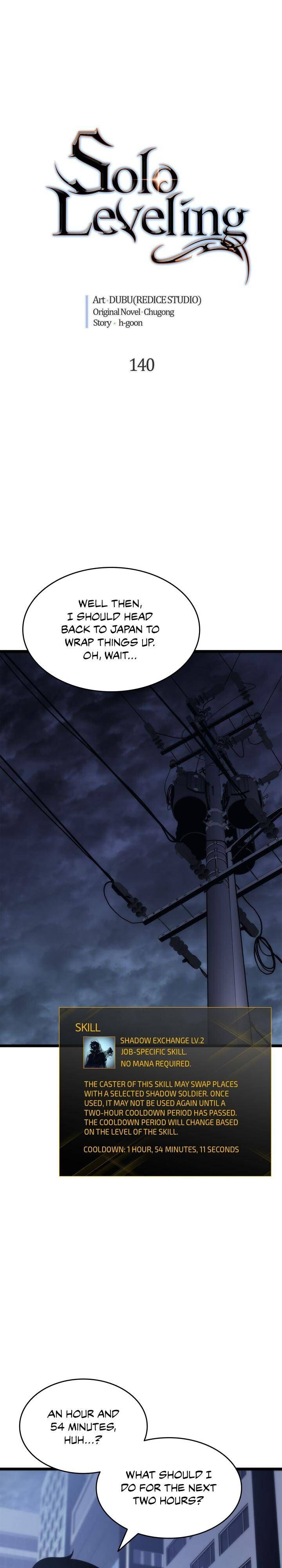 Solo Leveling Manga Manga Chapter - 140 - image 1