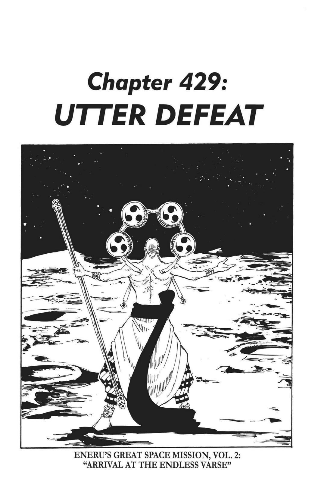 One Piece Manga Manga Chapter - 429 - image 1