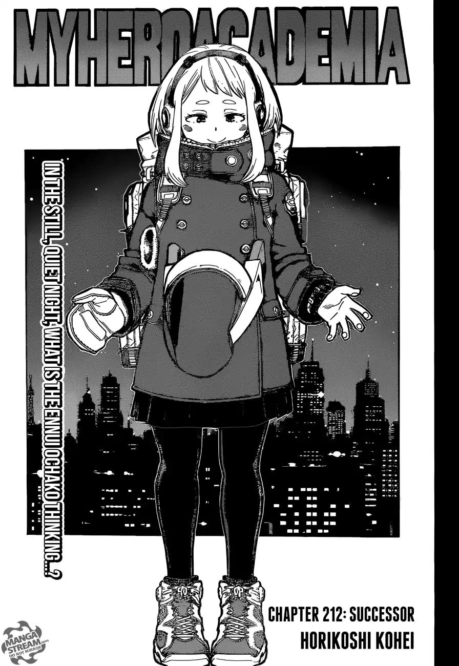 My Hero Academia Manga Manga Chapter - 212 - image 1