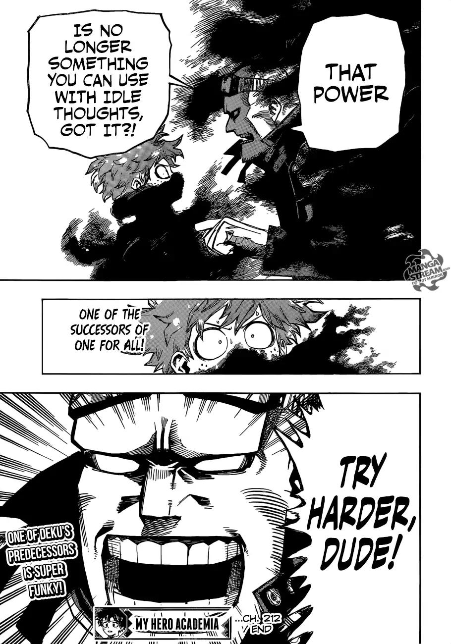My Hero Academia Manga Manga Chapter - 212 - image 14