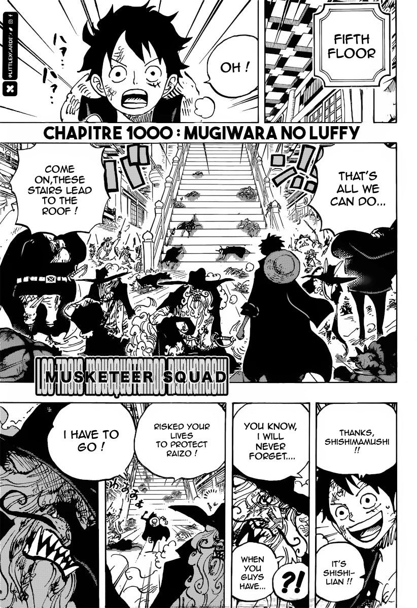One Piece Manga Manga Chapter - 1000 - image 1