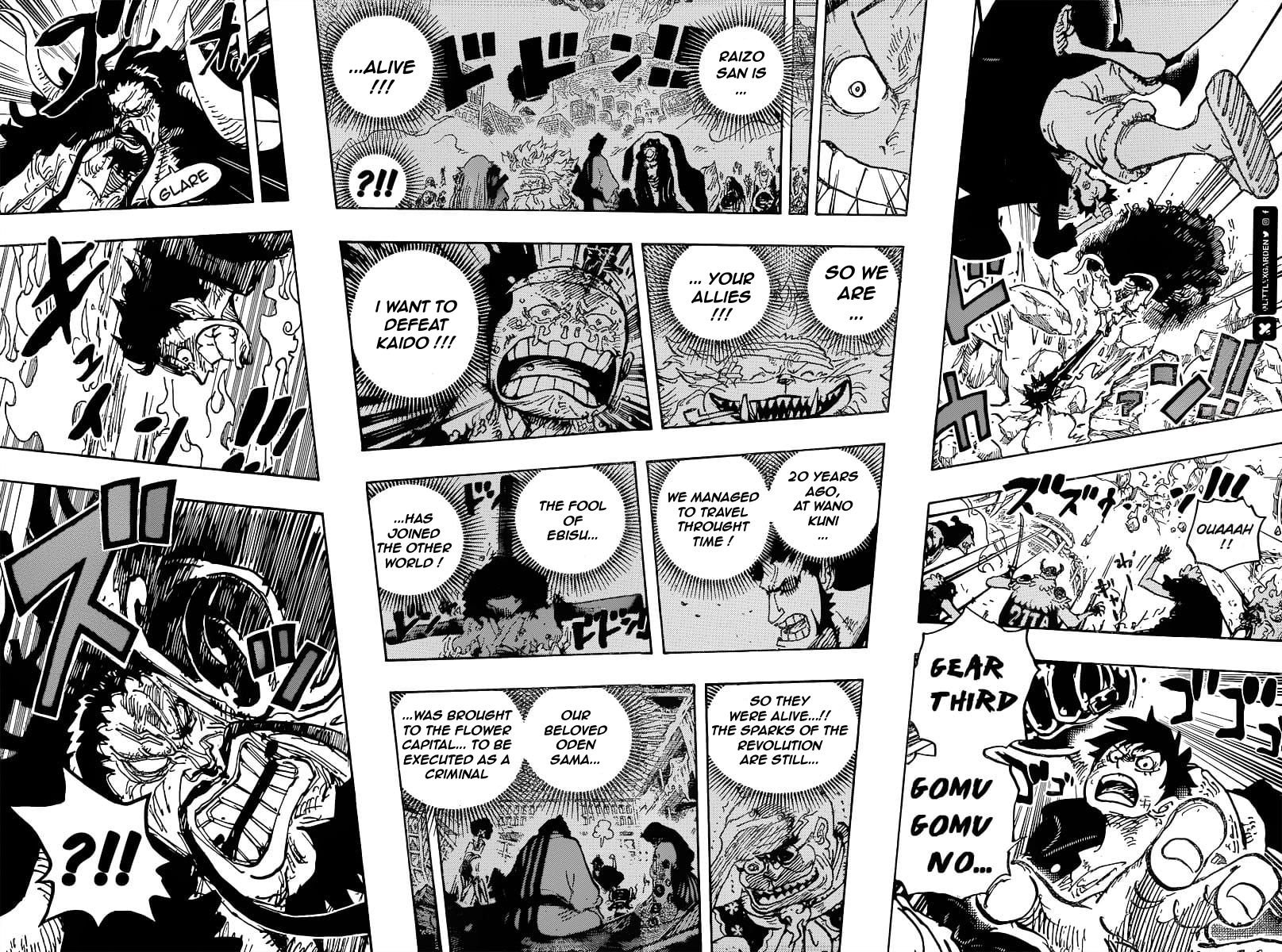 One Piece Manga Manga Chapter - 1000 - image 13