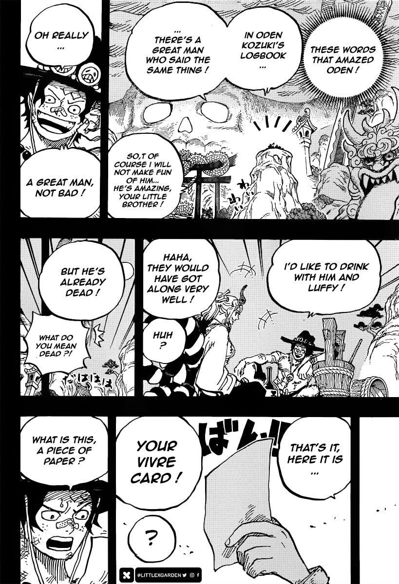 One Piece Manga Manga Chapter - 1000 - image 6