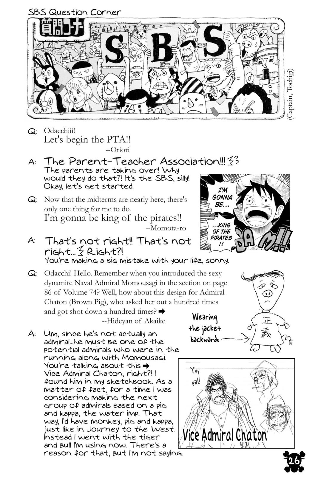 One Piece Manga Manga Chapter - 743 - image 24
