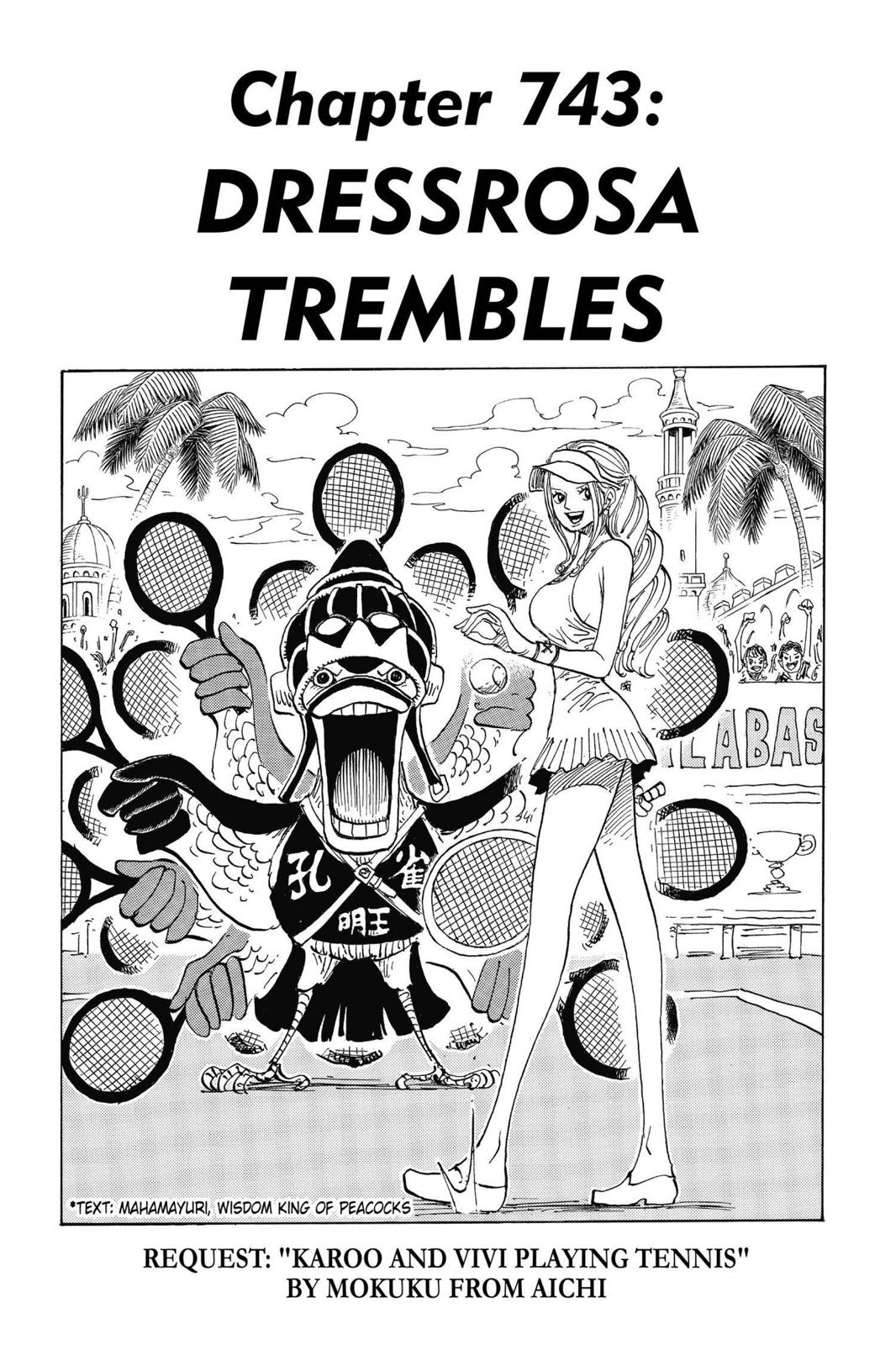 One Piece Manga Manga Chapter - 743 - image 7