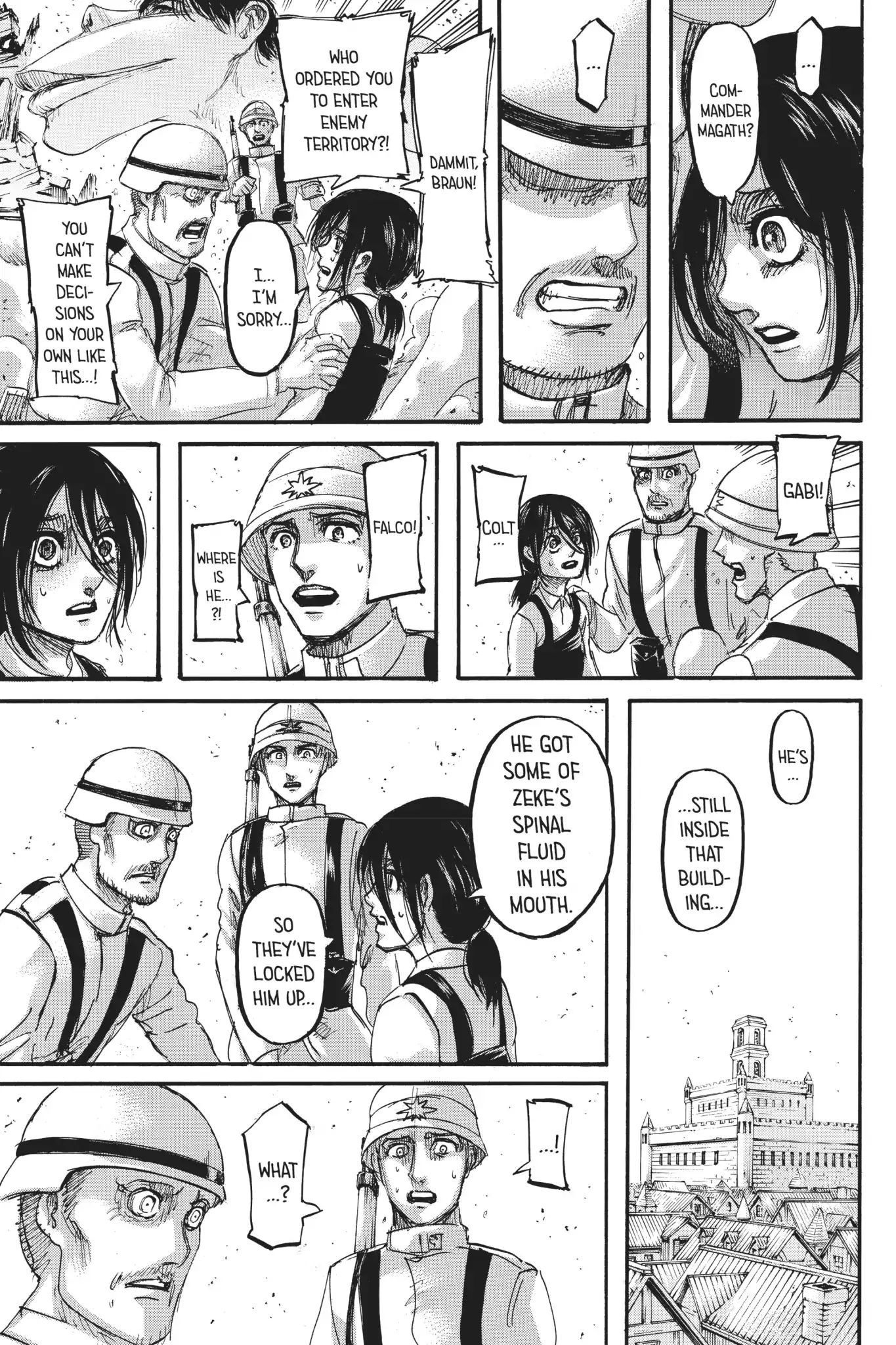 Attack on Titan Manga Manga Chapter - 117 - image 16
