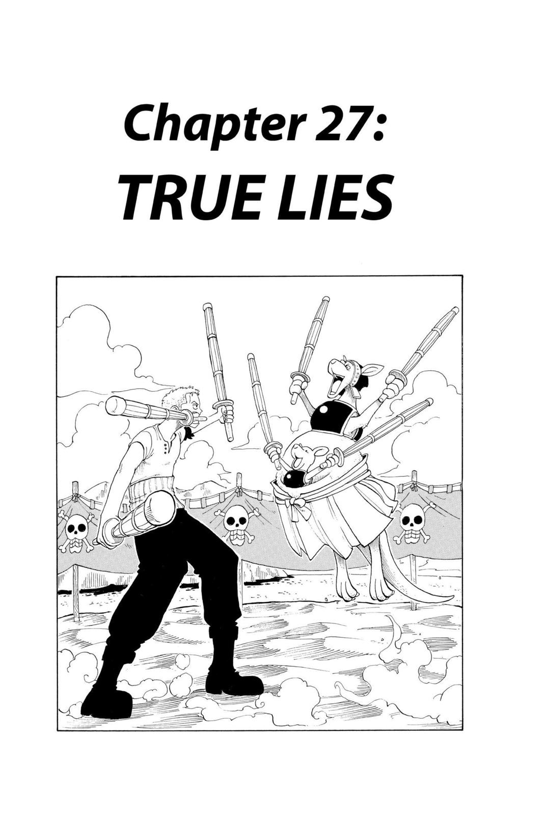 One Piece Manga Manga Chapter - 27 - image 8