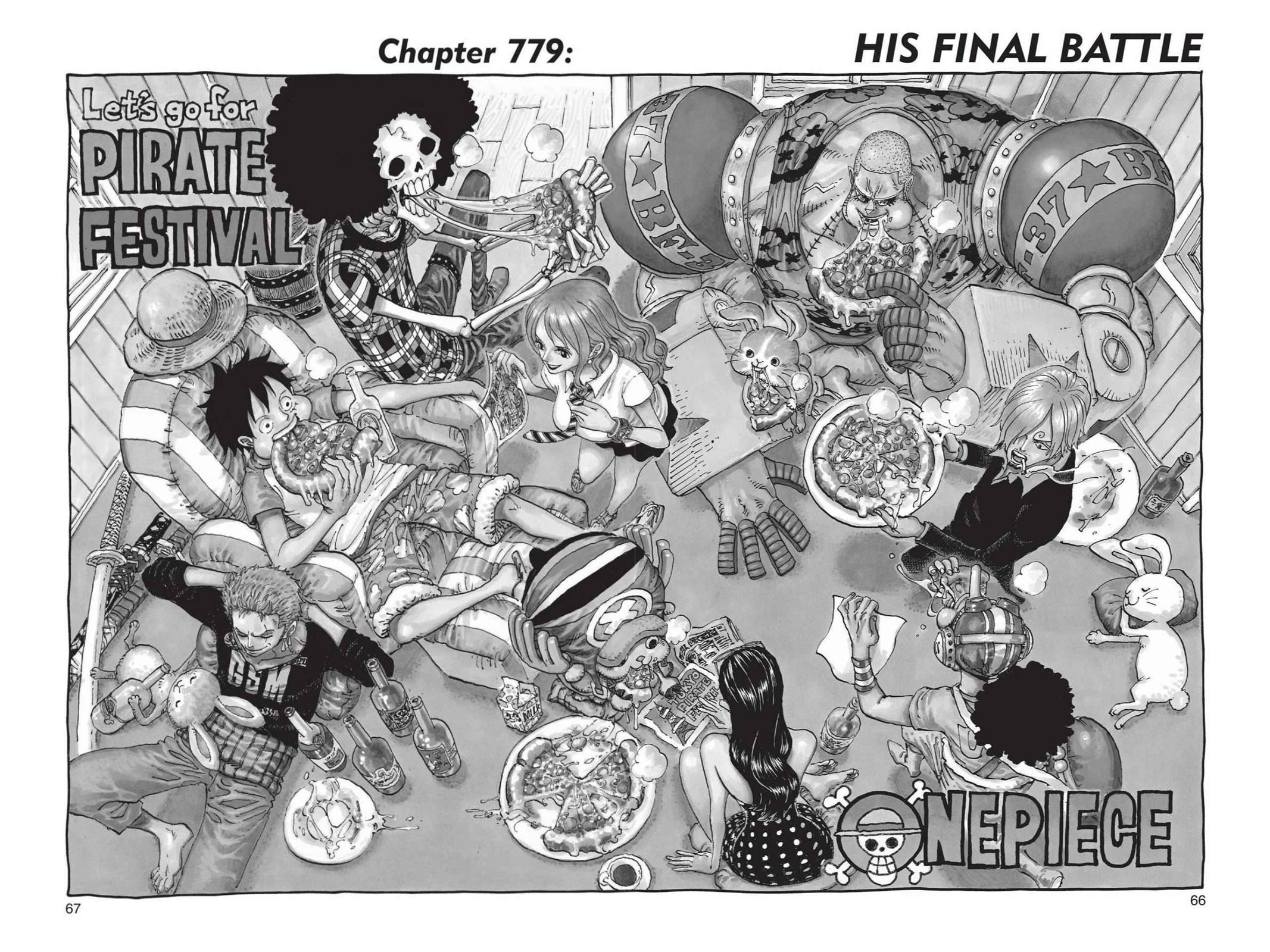 One Piece Manga Manga Chapter - 779 - image 1