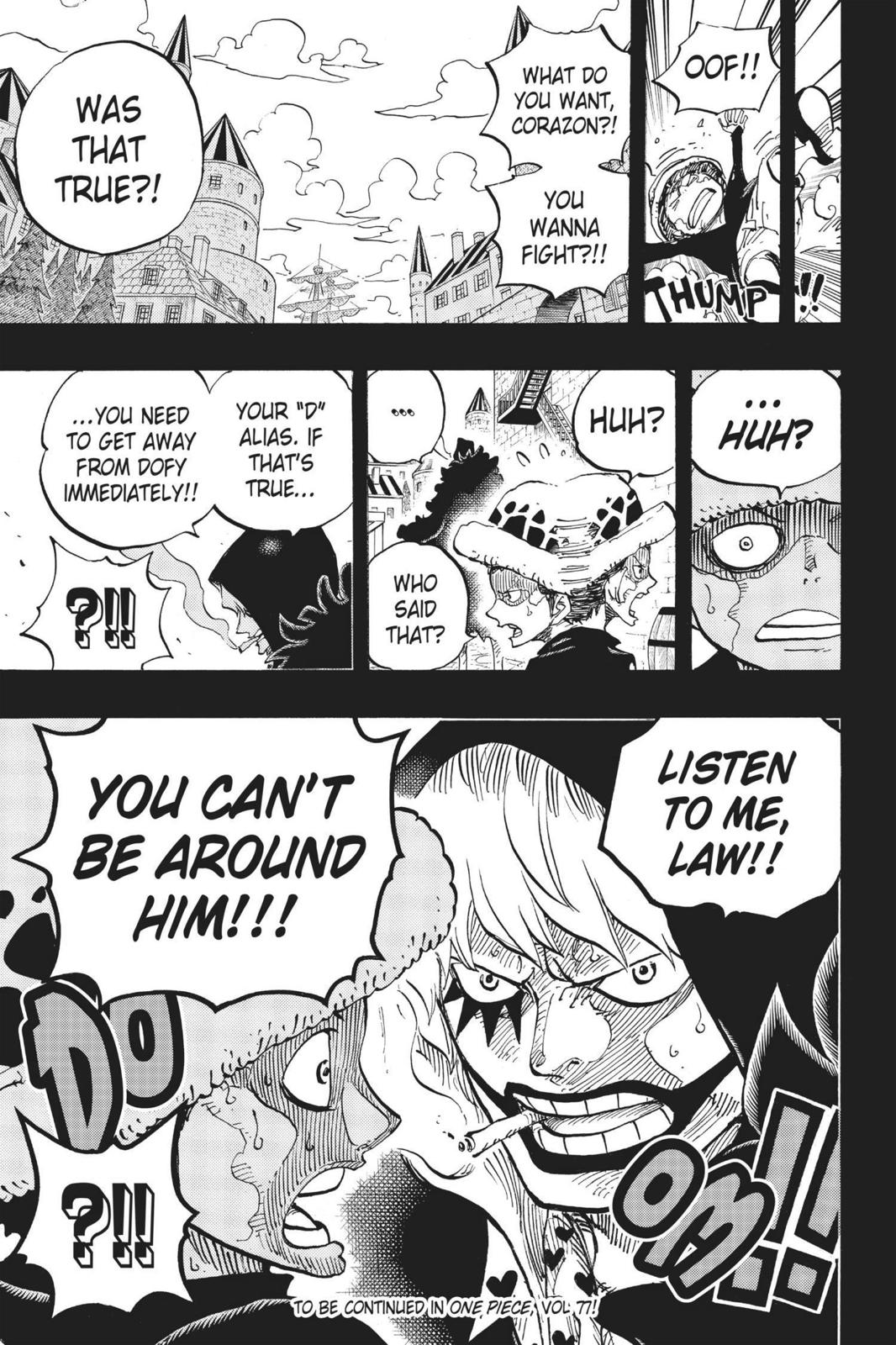 One Piece Manga Manga Chapter - 763 - image 17