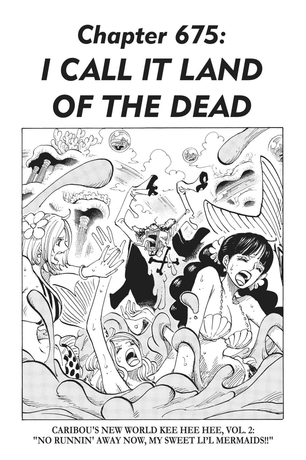 One Piece Manga Manga Chapter - 675 - image 1