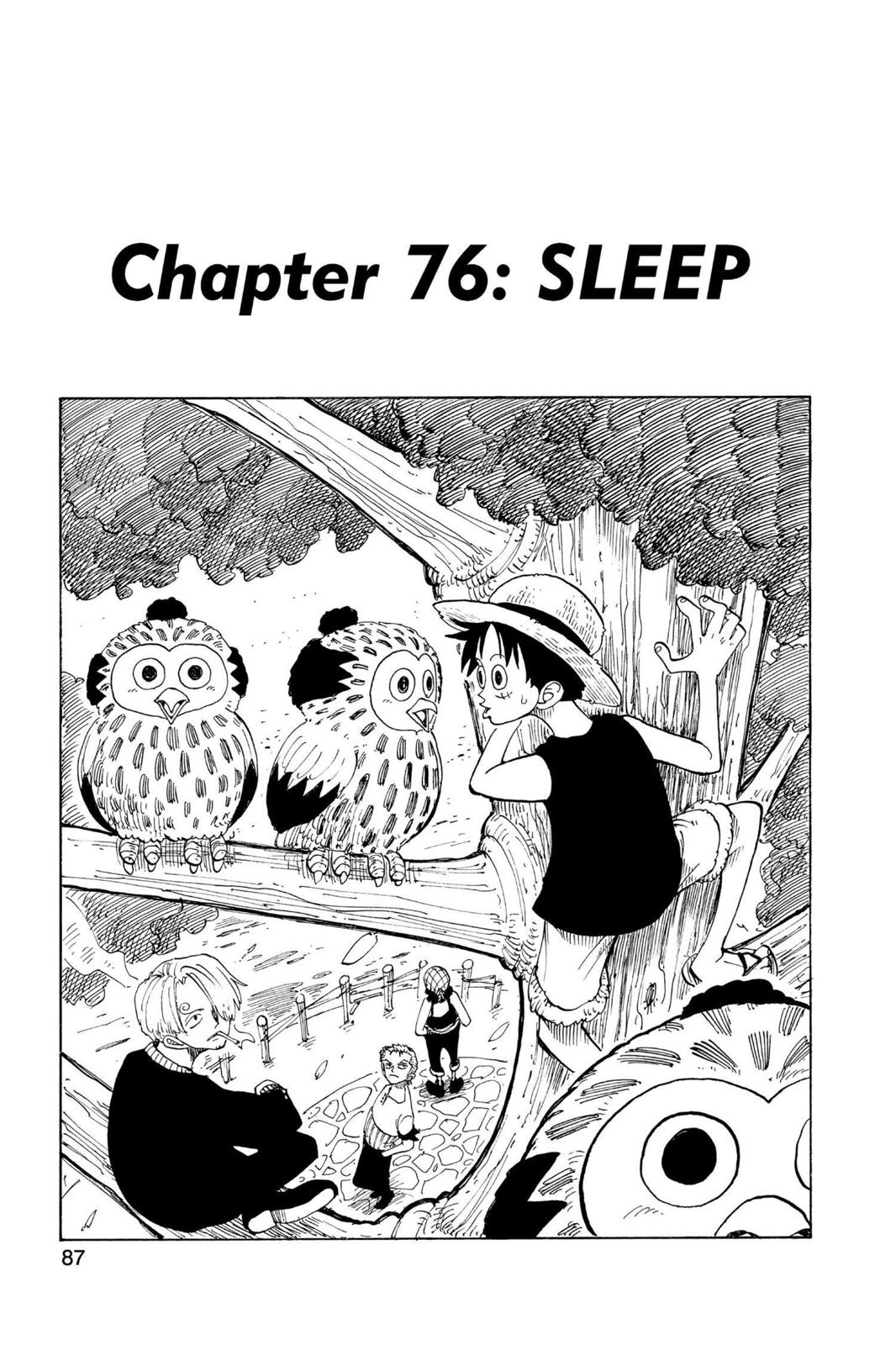 One Piece Manga Manga Chapter - 76 - image 1