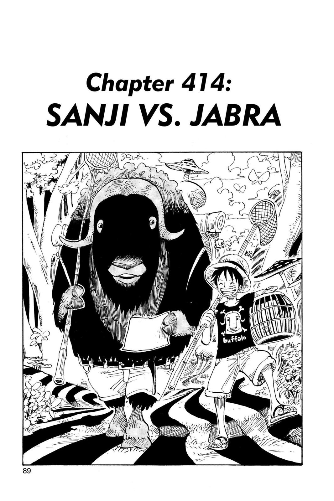 One Piece Manga Manga Chapter - 414 - image 1