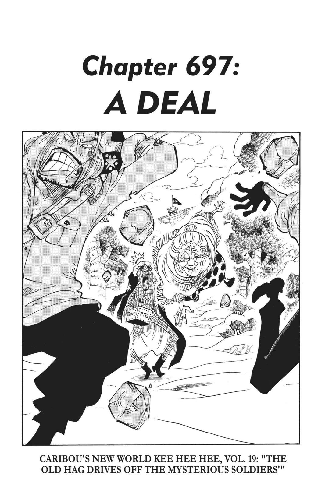 One Piece Manga Manga Chapter - 697 - image 1