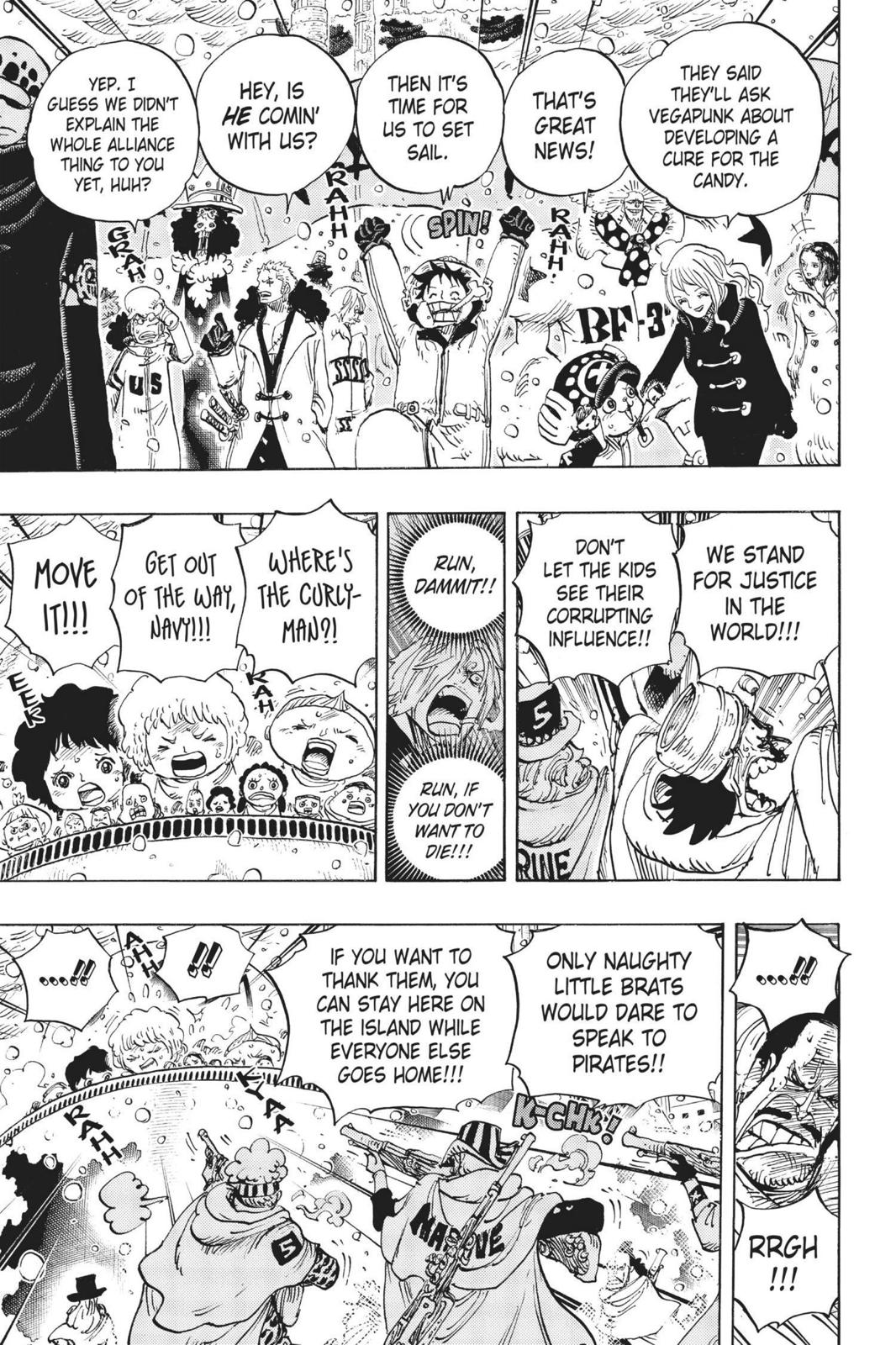 One Piece Manga Manga Chapter - 697 - image 7