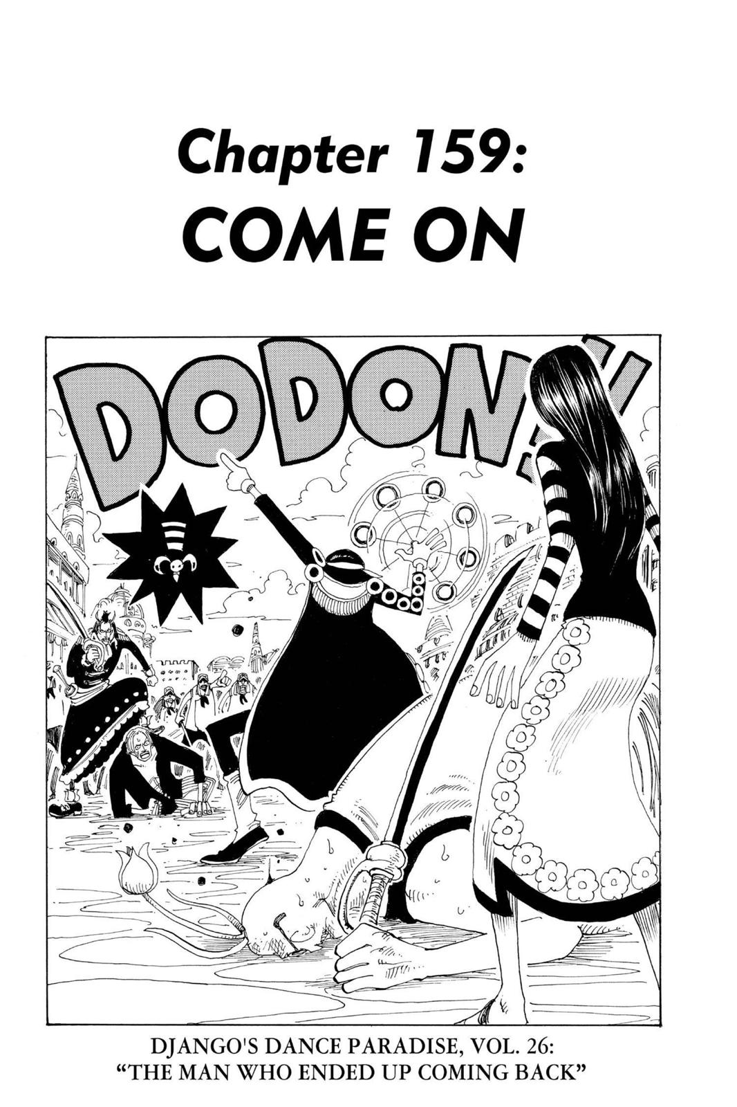 One Piece Manga Manga Chapter - 159 - image 1