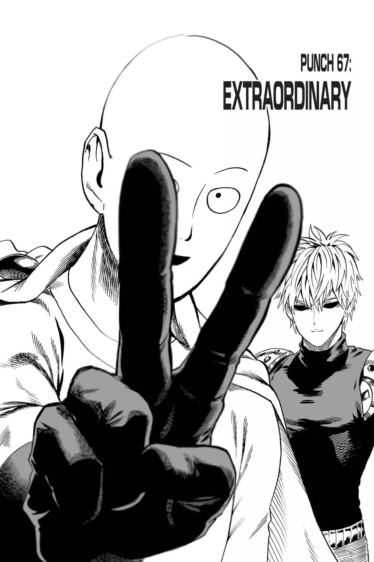 One Punch Man Manga Manga Chapter - 67 - image 1