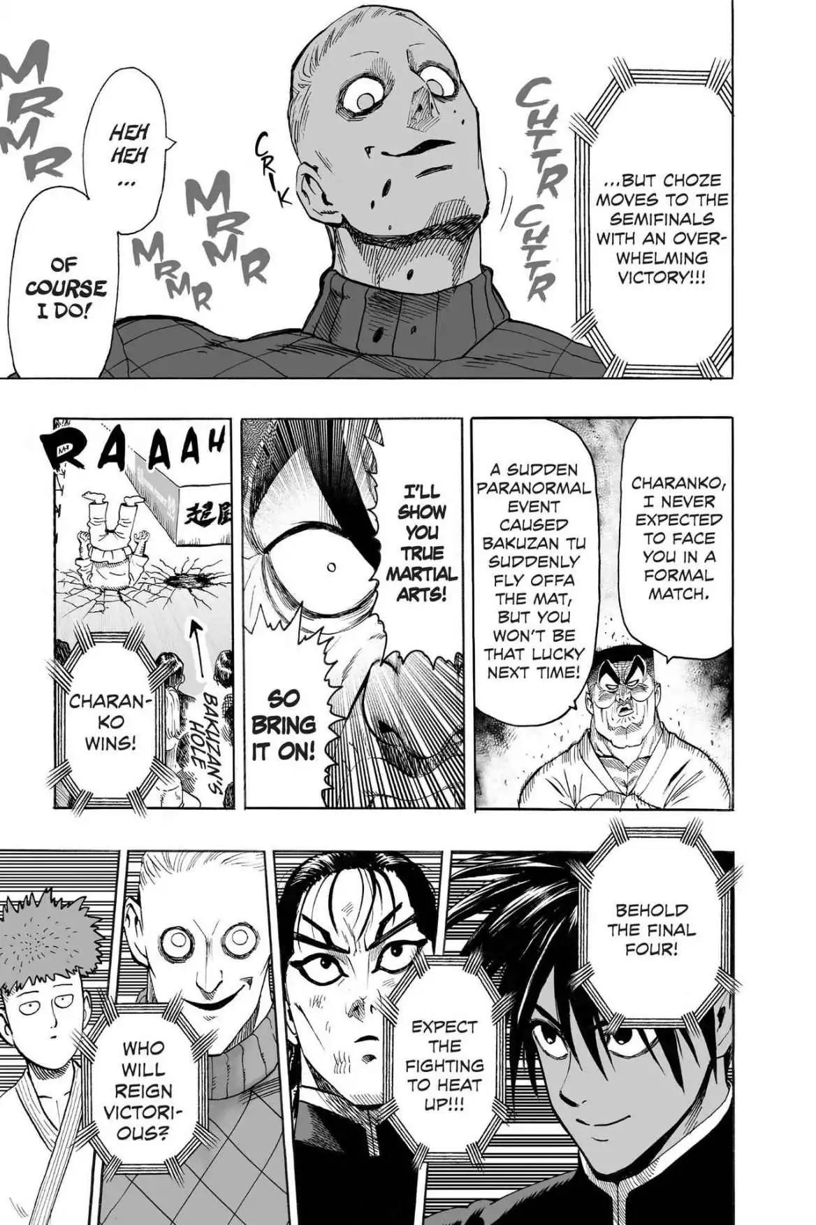 One Punch Man Manga Manga Chapter - 67 - image 3