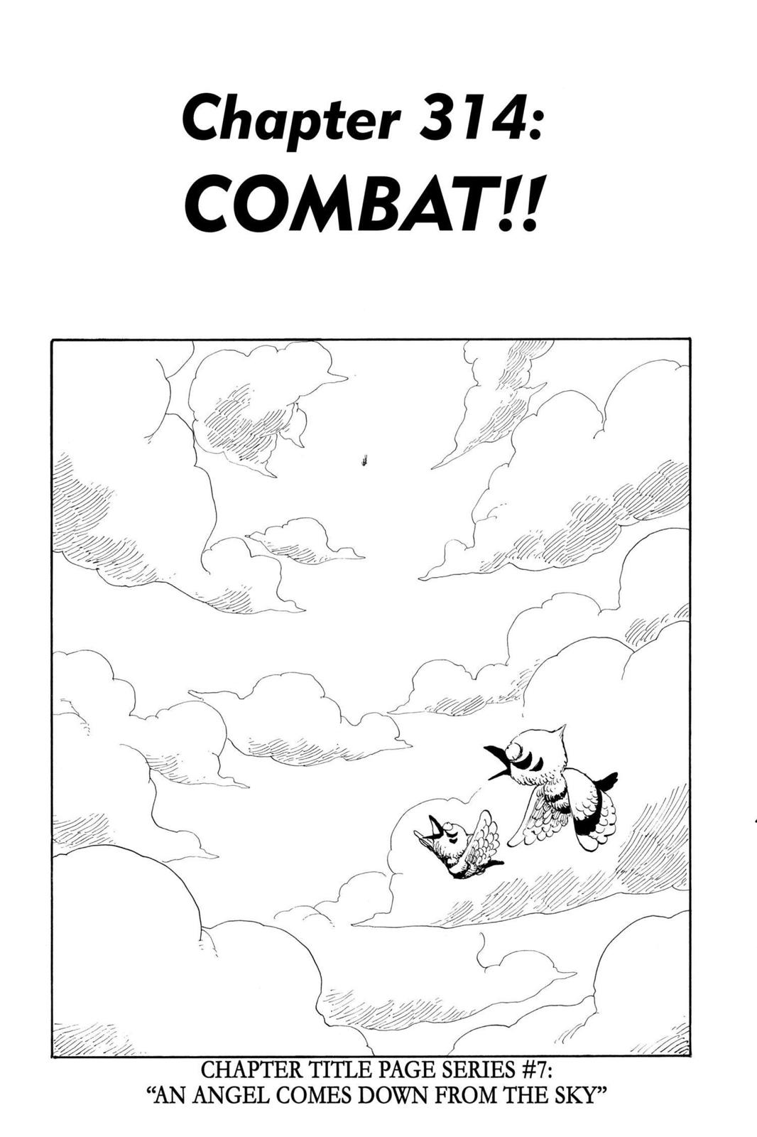 One Piece Manga Manga Chapter - 314 - image 1