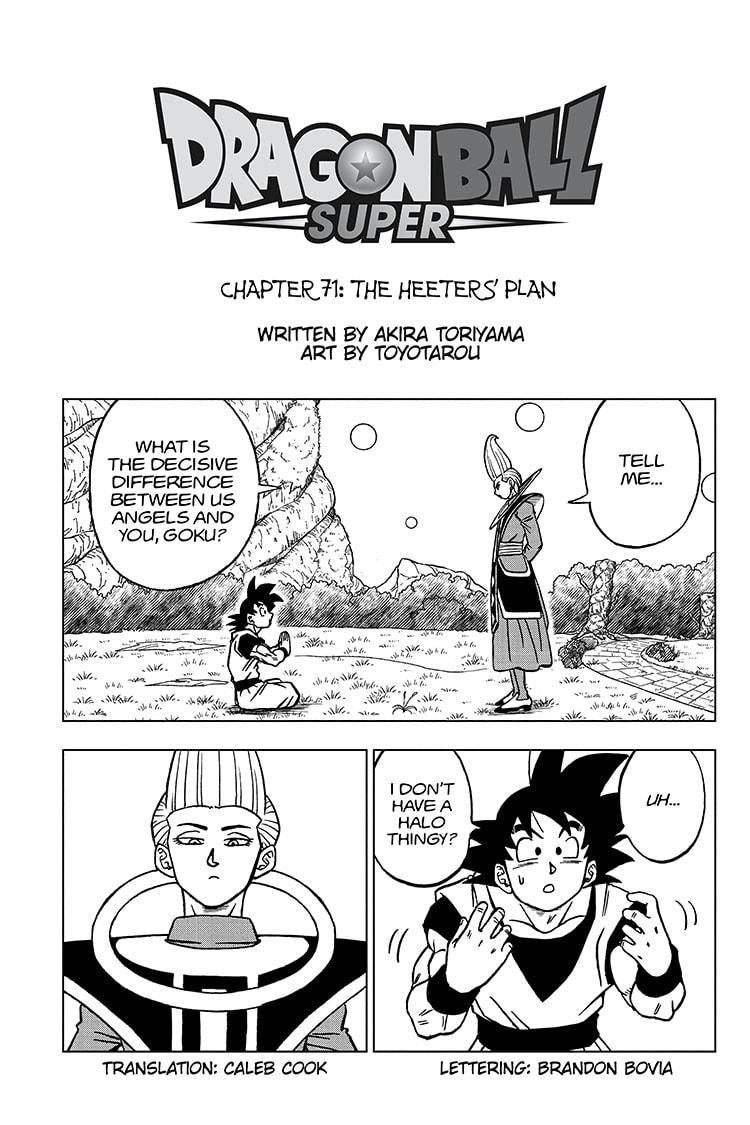 Dragon Ball Super Manga Manga Chapter - 71 - image 1