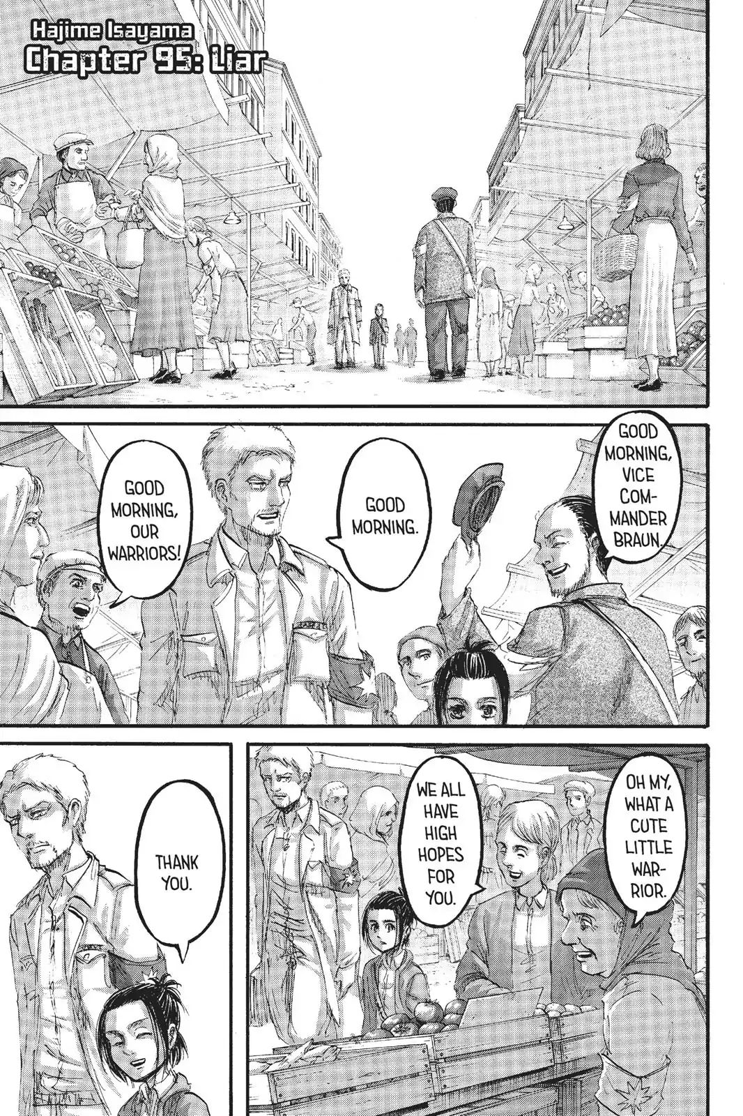 Attack on Titan Manga Manga Chapter - 95 - image 2