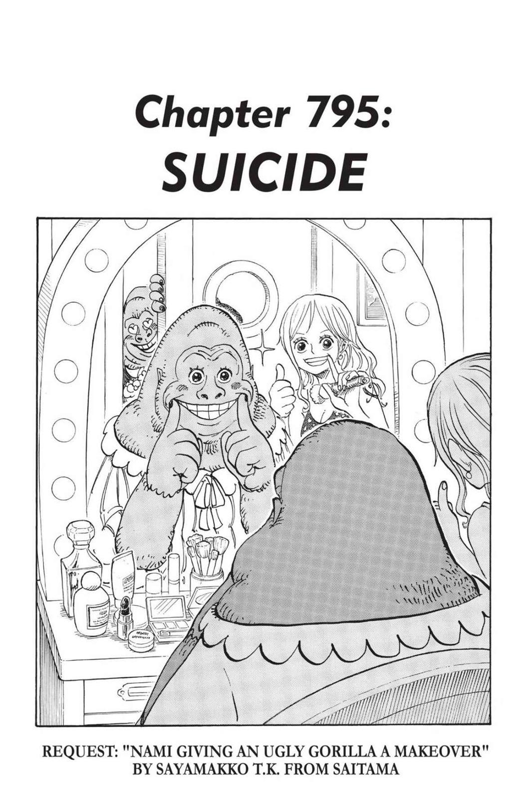 One Piece Manga Manga Chapter - 795 - image 1