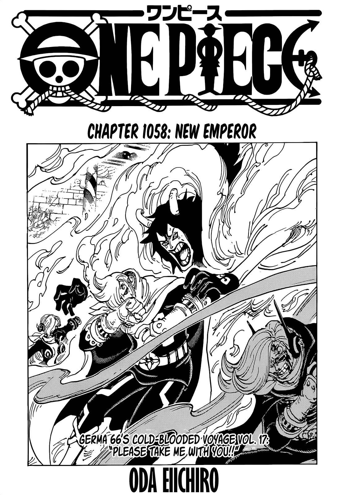 One Piece Manga Manga Chapter - 1058 - image 1