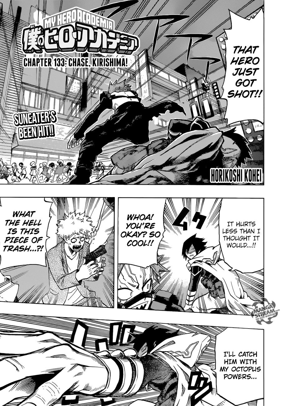 My Hero Academia Manga Manga Chapter - 133 - image 4